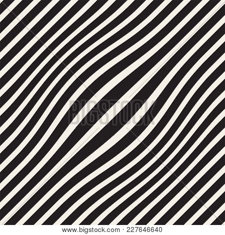 Halftone Bloat Effect Optical Illusion. Abstract Geometric Background Design. Vector Seamless Retro 