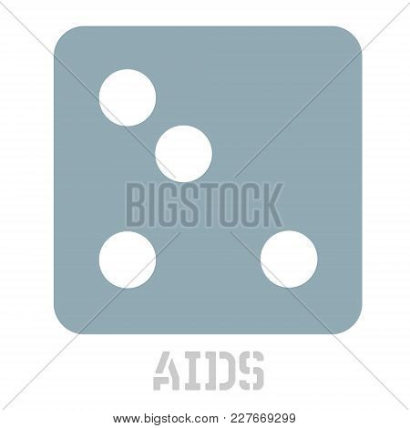 Aids Conceptual Graphic Icon. Design Language Element, Graphic Sign.