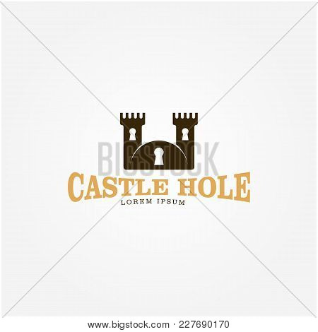 Creative Castle Logo Vector Design For Various Used