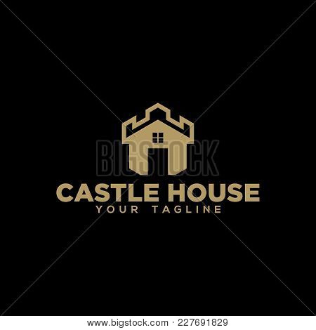 Creative Castle Logo Vector Design For Various Used