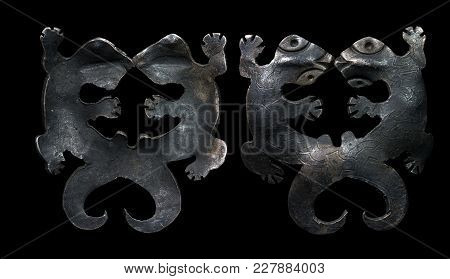 Twin Mini Lizard Amulet, The Best Thing Will Come Into Your Life If You Believe In Thai Amulets.