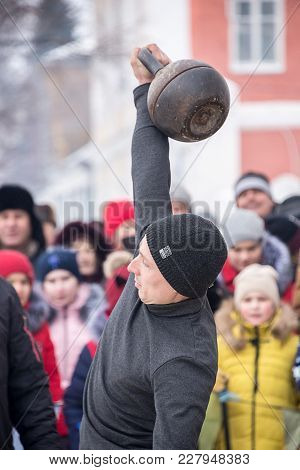 Russia, Chaplygin, February 18, 2018, Ranenburg A Holiday Farewell To The Russian Winter Carnival