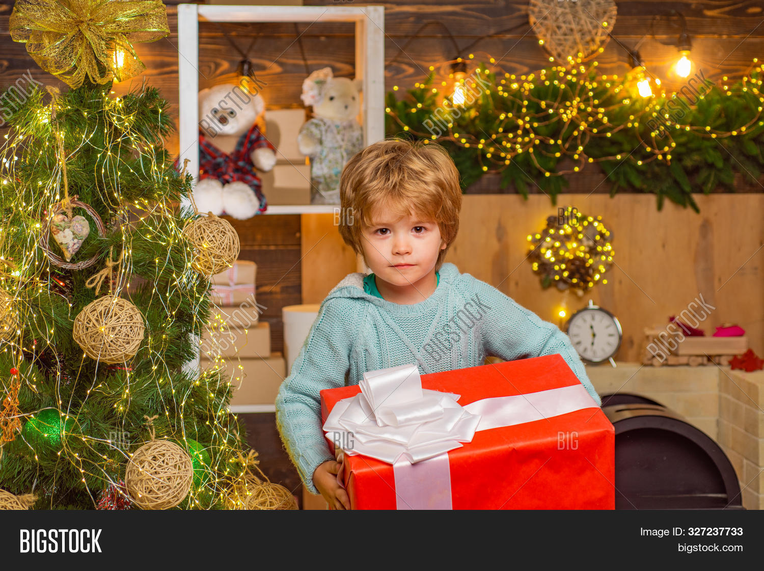Happy Child Decorating Image & Photo (Free Trial) Bigstock