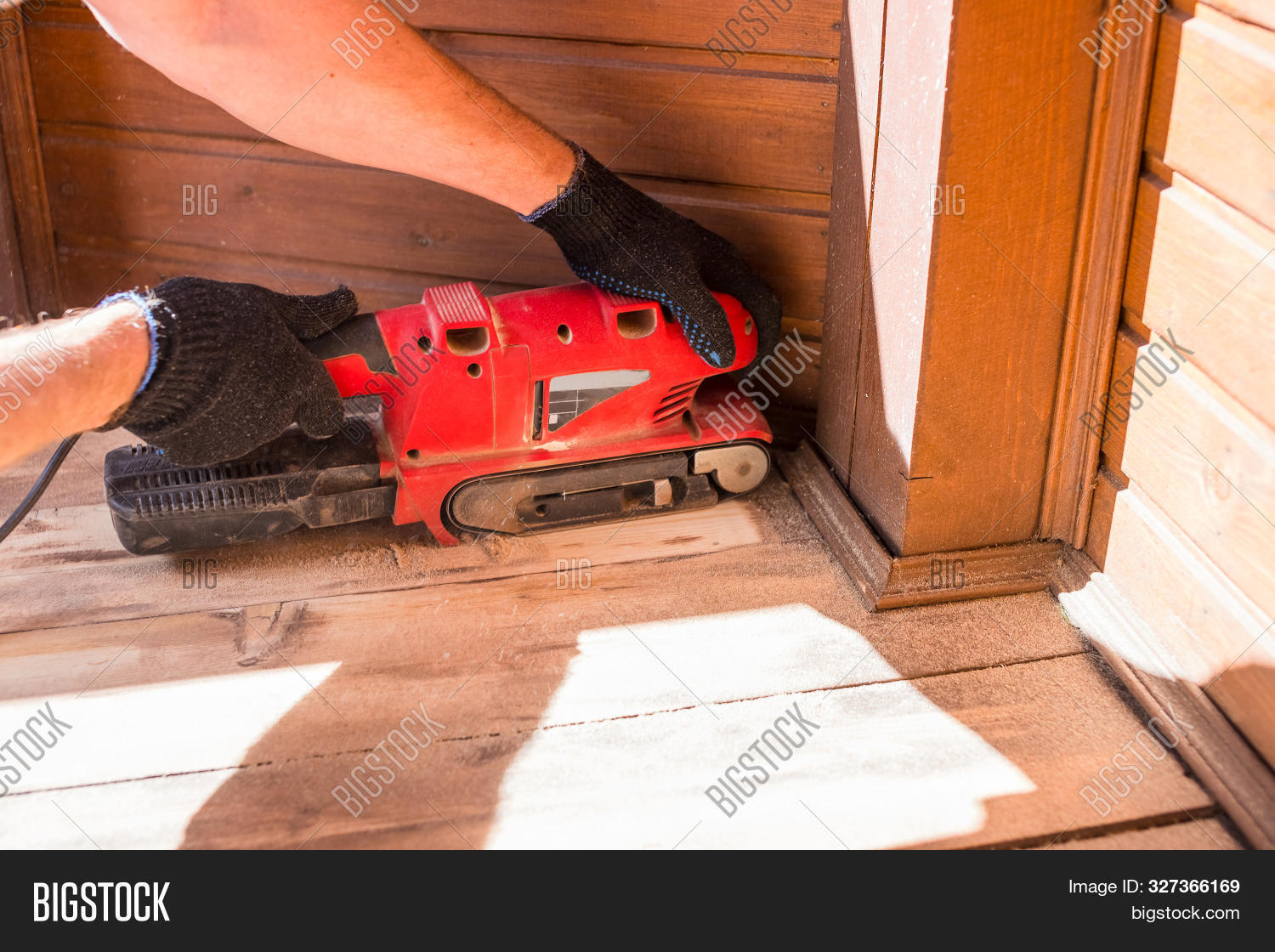 Wood Floor Polishing Image & Photo (Free Trial) Bigstock