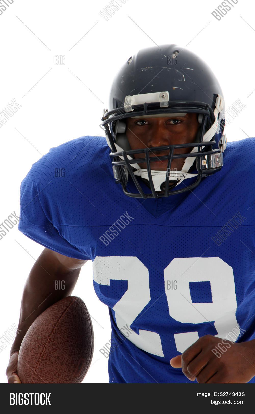 Football Player Shot Image & Photo (Free Trial) Bigstock
