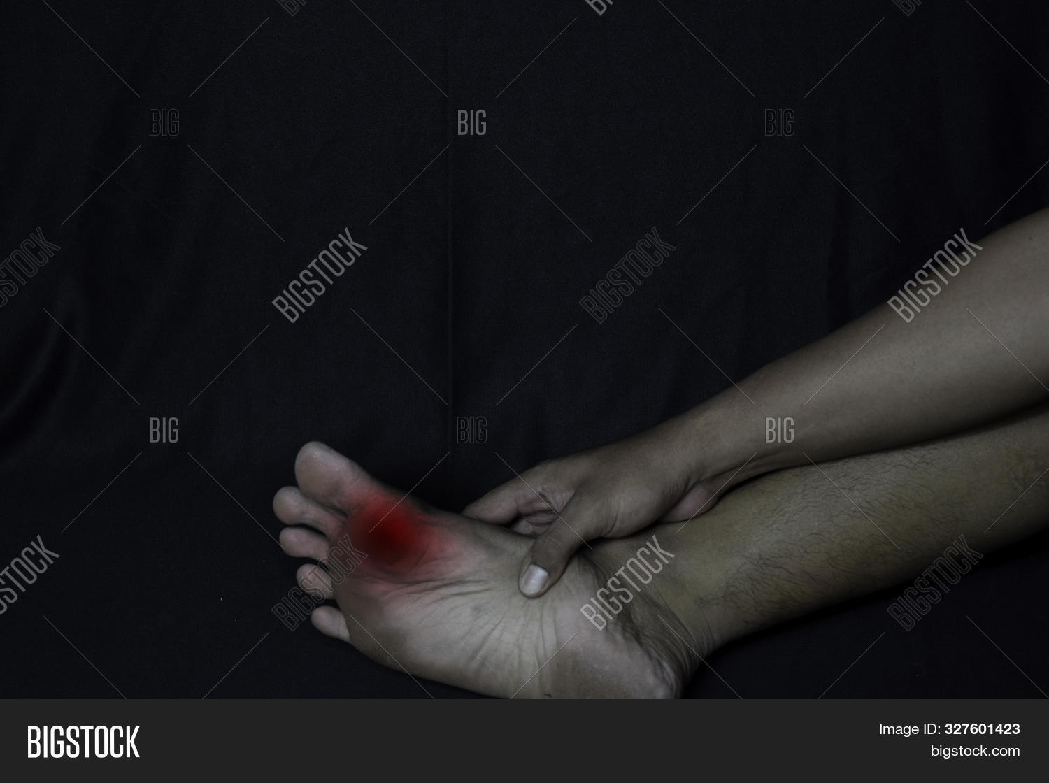 black corn foot