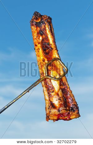 gegrillte Rippchen