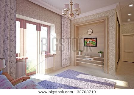 Design interiéru ložnice