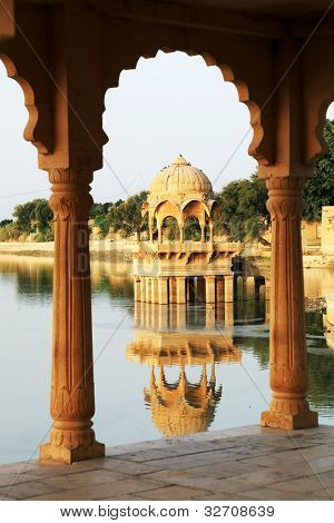Gadisagar jezero, Jaisalmer, Indie