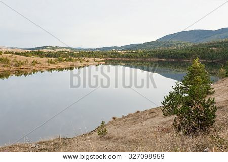Beautiful Lake Ribnica On Zlatibor Mountain In Serbia