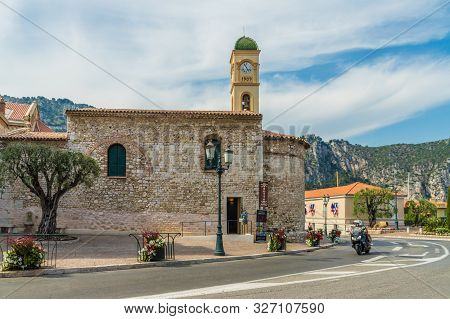Beaulieu Sur Mer France. 18 June 2019. Church Of The Sacred Heart Of Beaulieu. Beaulieu Sur Mer In F
