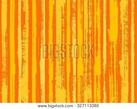 Watercolor Strips Seamless Vector Background. Striped Tablecloth Textile Print. Decorative Bright Pl