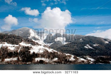 Csendes alpesi táj