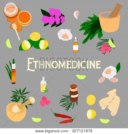 Elements Of Herbal Medicine And Text Ethnomedicine
