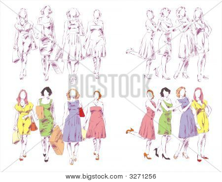 Womans i butikker