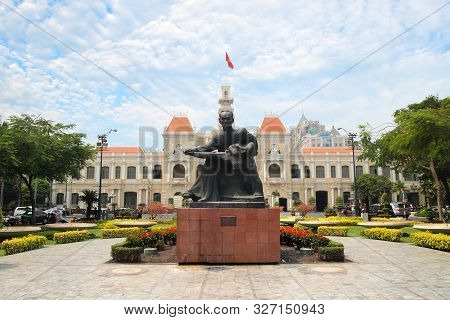 Ho Chi Minh City, Vietnam - March 7, 2013 : Ho Chi Minh City Hall