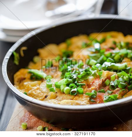 Fritata best italian egg omelette