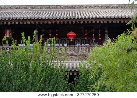 Traditional Chinese Residences Architecture In Tianshui Folk Arts Museum Hu Shi Folk House, Gansu Ch