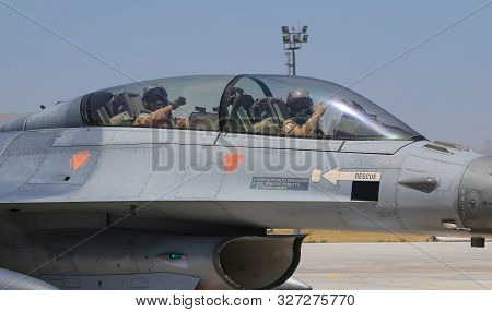 Fighter Aircraft Taxi In Konya Airport
