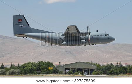 Cargo Airplane In Konya Airport