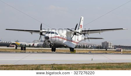 Airplane In Konya Airport