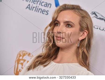 LOS ANGELES - SEP 21:  Jodie Comer arrives to the BAFTA Los Angeles and BBC America TV Tea Party  on September 21, 2019 in Hollywood, CA