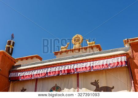 Toling Monastery  In The Dzanda County Of Ngari County. Tibet. China.asia