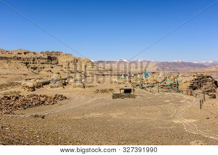Toling Monastery  In The Dzanda County Of Ngari County. Tibet. China.asia