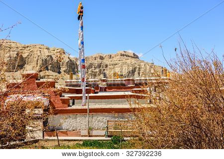 Toling Monastery  In The Dzanda County Of Ngari County. Tibet. China.asia