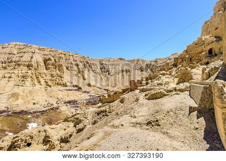 The Temple Complex In The Kingdom Of Guge. Ngari County.