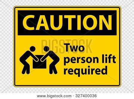 Two Person Lift Vector & Photo (Free Trial) | Bigstock