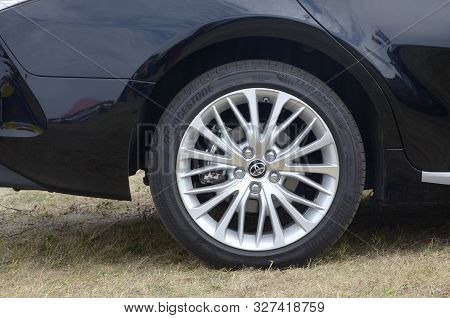 Toyota Corolla Wheel With Bridgestone Turanza Tires And Aluminium Rims