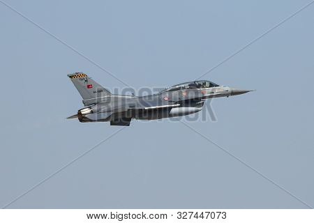 Fighter Aircraft Takes Off From Konya Airport