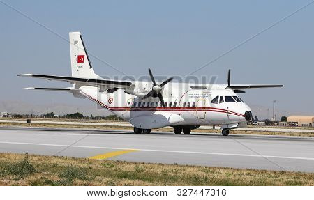 Airplane In Konya Airport