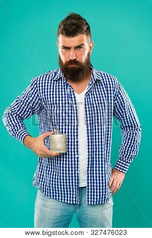 Feel Extraordinary. Cologne Smell Great. Cosmetic For Men. Hipster Man Grooming. Male Beauty. Person