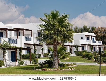 Architecture Details Of Houses On Kos Island Greece