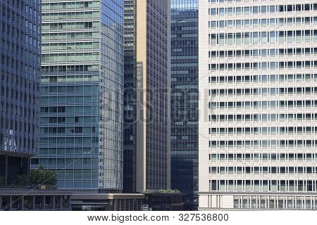 Skyscrapers In Marunouchi, Tokyo, Japan