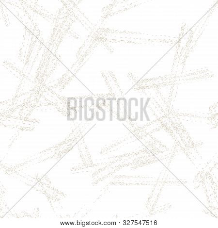 Vector Seamless Check Pattern. Allover Pattern. Ink Grunge Grid. Hand Drawn Seamless Check Pattern. 