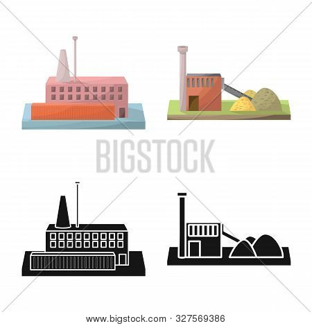 Vector Design Of Source And Environment Symbol. Set Of Source And Bio Vector Icon For Stock.