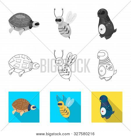 Vector Design Of Toy And Science Icon. Set Of Toy And Toy Stock Symbol For Web.