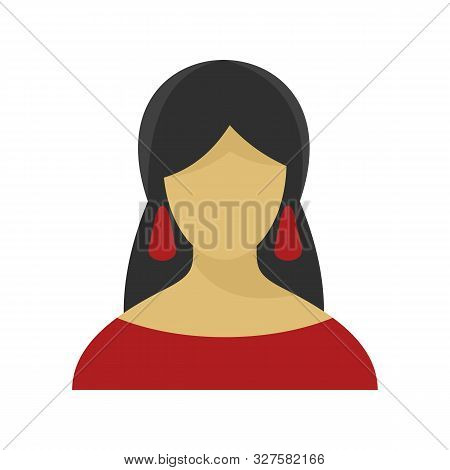 Fortune Teller Icon. Flat Illustration Of Fortune Teller Vector Icon For Web Design