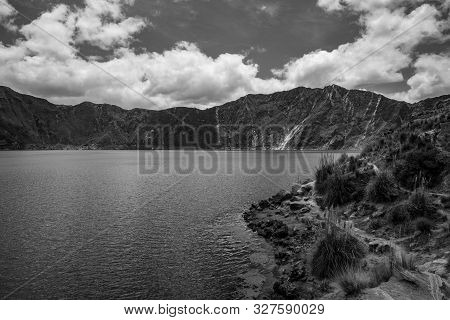 The Quilotoa Volcano In Ecuador