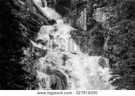 Waterfall By Jenny Lake