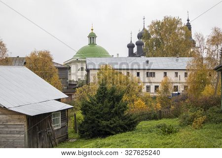 Russia,vologda Region,kirillov District, The Village Of Goritsy, - 2 October 2019, Goritsky Convent 