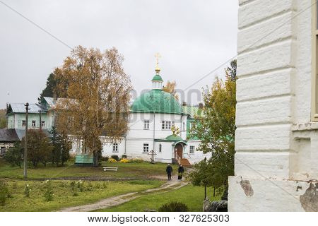 Russia,vologda Region,kirillov District, The Village Of Goritsy, - 2 October 2019, Goritsky Convent