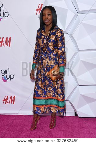 LOS ANGELES - OCT 13:  Estelle arrives for the 2nd Annual Girl Up #GirlHero Awards on October 13, 2019 in Beverly Hills, CA                