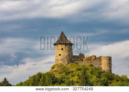 castle Somoska on Slovakia Hungarian border