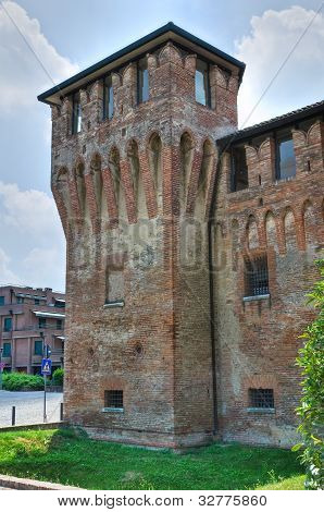 Burg Cento. Emilia-Romagna. Italien.