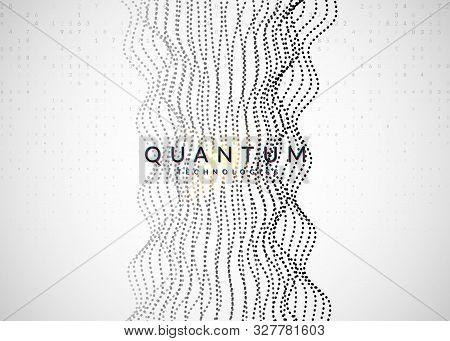 Big Data Learning. Digital Technology Abstract Background. Artificial Intelligence Concept. Tech Vis