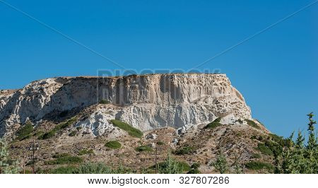 Mountains In The Interior Of The Island Of Kos Greece